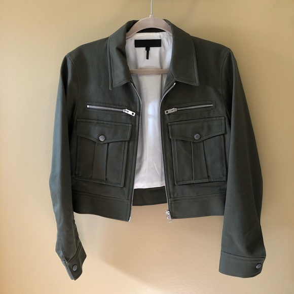 rag & bone Jackets & Blazers - RAG & BONE CROPPED UTILITY JACKET